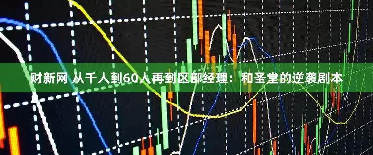财新网 从千人到60人再到区部经理：和圣堂的逆袭剧本